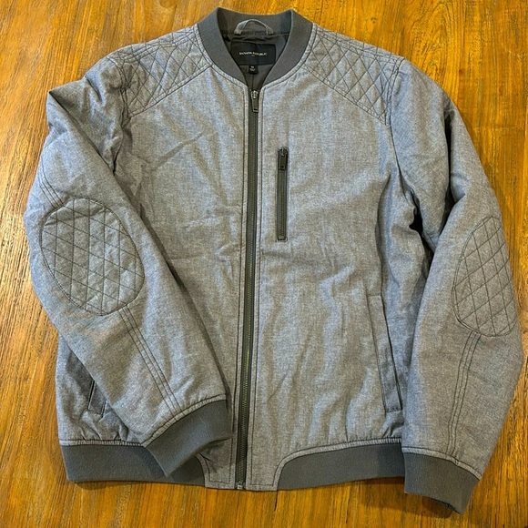 Banana Republic Other - Banana Republic Bomber Jacket Quilted  Mens Size Medium